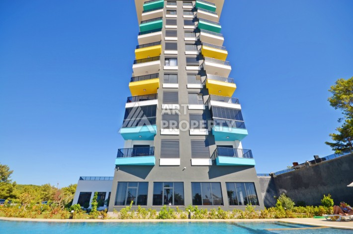 Трехкомнатная квартира с мебелью и видом на море в Авсалларе, 80 кв.м - Ракурс 26