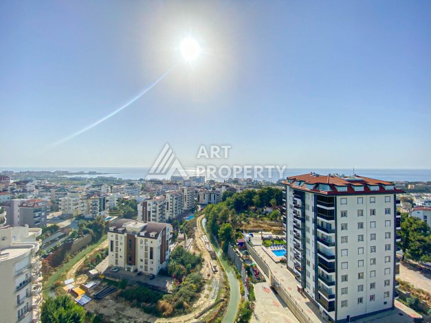 Панорамный дуплекс 2+1 в новом комплексе в Авсалларе, 90 кв.м. - Ракурс 7