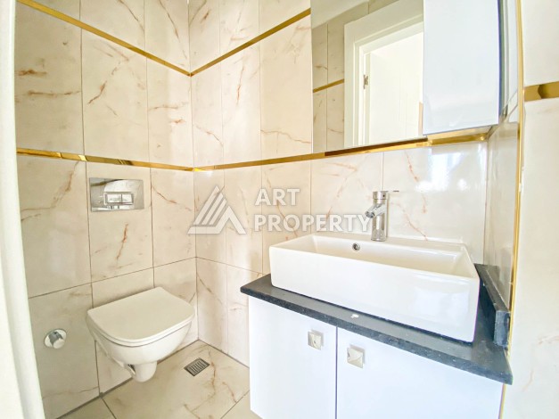 Панорамный дуплекс 2+1 в новом комплексе в Авсалларе, 90 кв.м. - Ракурс 19