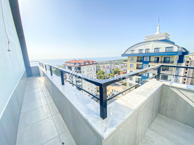 Панорамный дуплекс 2+1 в новом комплексе в Авсалларе, 90 кв.м. - Ракурс 26