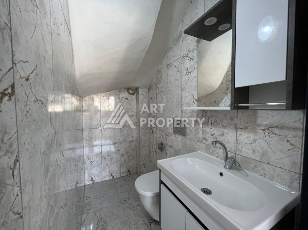 Дуплекс 2+1 с видом на море, 125 кв.м. Авсаллар, Алания - Ракурс 3