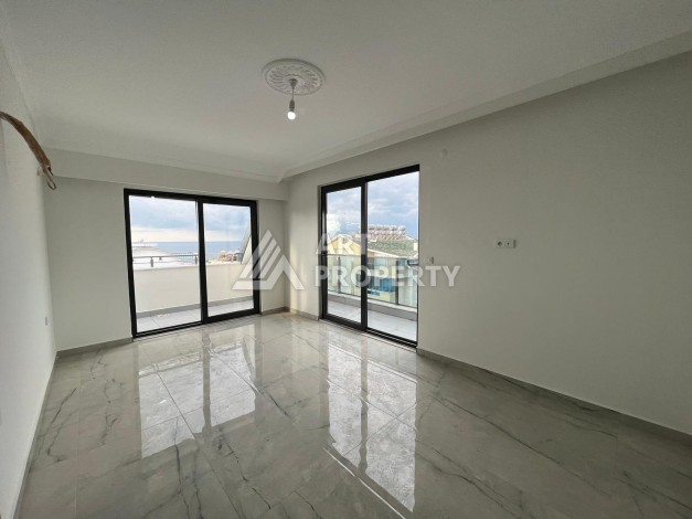 Дуплекс 2+1 с видом на море, 125 кв.м. Авсаллар, Алания - Ракурс 8