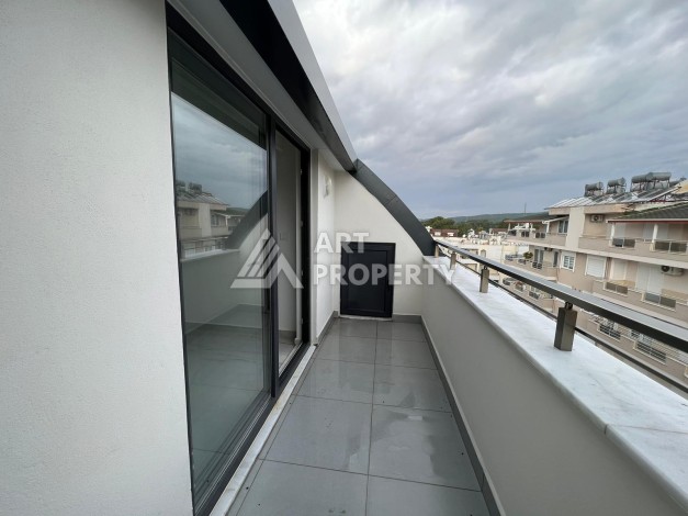 Дуплекс 2+1 с видом на море, 125 кв.м. Авсаллар, Алания - Ракурс 11