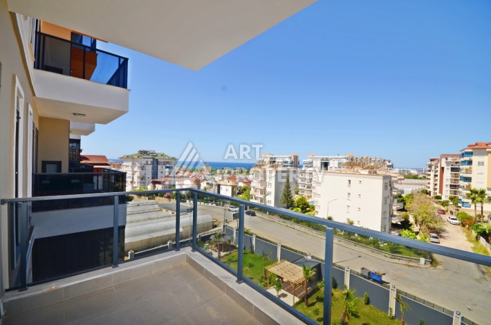 Двухкомнатная квартира с видом на море, 46 кв.м. Авсаллар, Алания - Ракурс 8