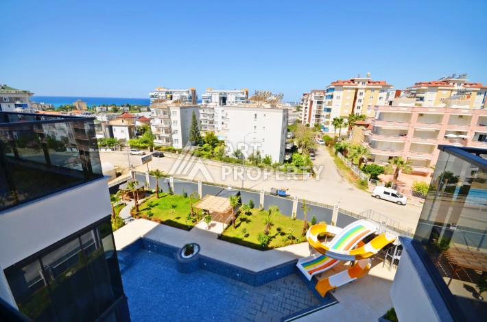 Двухкомнатная квартира с видом на море, 46 кв.м. Авсаллар, Алания - Ракурс 9