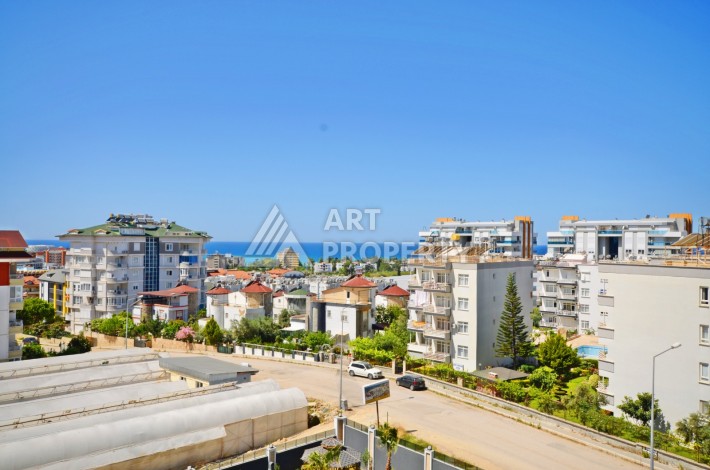 Двухкомнатная квартира с видом на море, 46 кв.м. Авсаллар, Алания - Ракурс 11