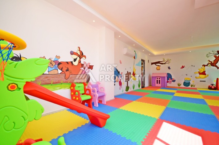 Двухкомнатная квартира с видом на море, 46 кв.м. Авсаллар, Алания - Ракурс 24