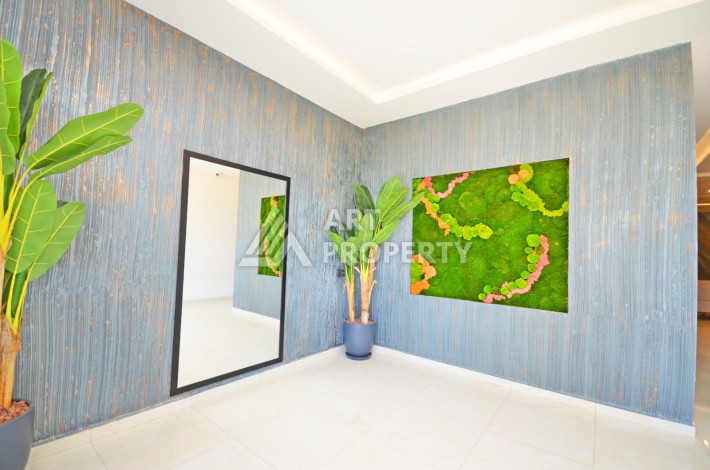 Двухкомнатная квартира с видом на море, 46 кв.м. Авсаллар, Алания - Ракурс 25