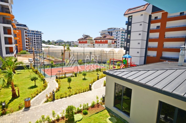 Двухкомнатная квартира с видом на море, 46 кв.м. Авсаллар, Алания - Ракурс 28