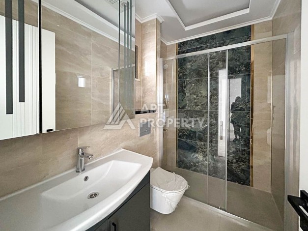 Люкс апартаменты 2+1 в центре Алании, 90 кв.м. - Ракурс 12