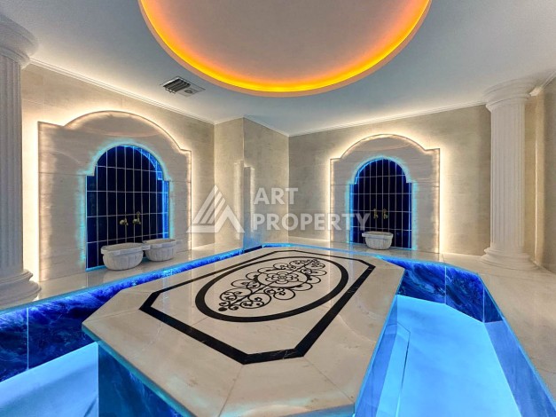 Люкс апартаменты 2+1 в центре Алании, 90 кв.м. - Ракурс 25