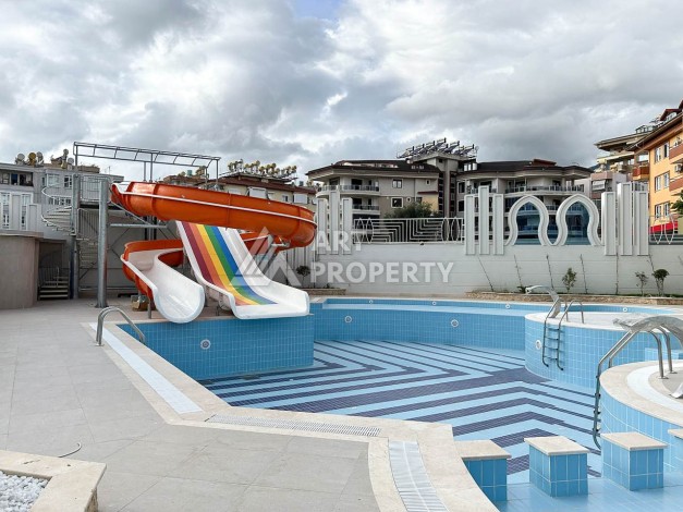 Люкс апартаменты 2+1 в центре Алании, 90 кв.м. - Ракурс 33