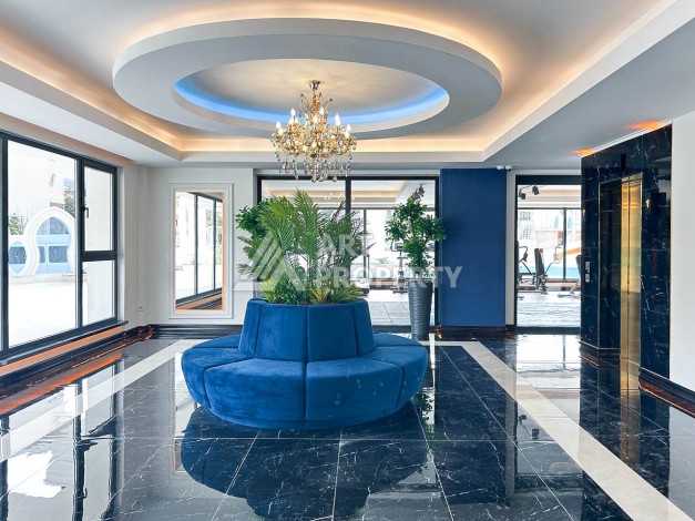 Люкс апартаменты 2+1 в центре Алании, 90 кв.м. - Ракурс 37