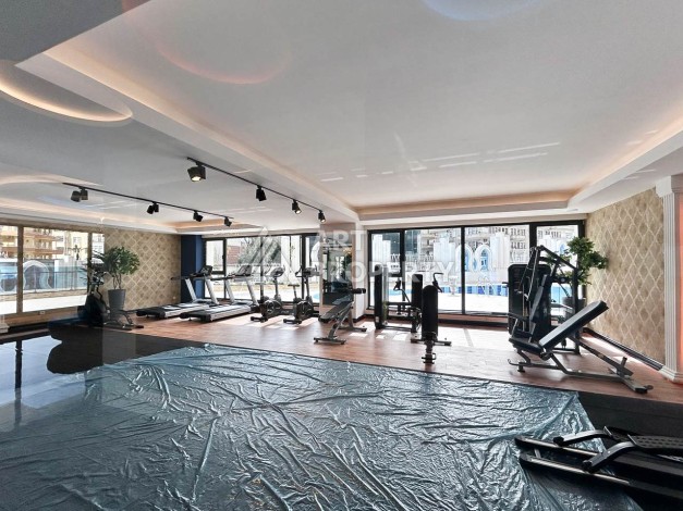 Люкс апартаменты 2+1 в центре Алании, 90 кв.м. - Ракурс 38