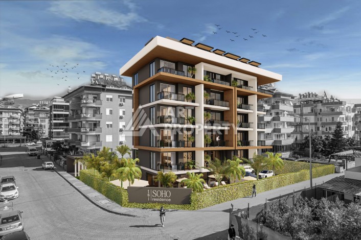 Квартиры от 59 до 138 кв.м. в районе Оба. До моря 280 метров! - Ракурс 6