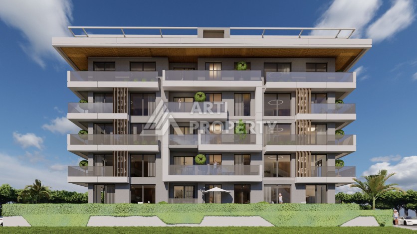 Бутик-комплекс с квартирами от 89 до 211 кв.м. Оба, Алания. - Ракурс 5