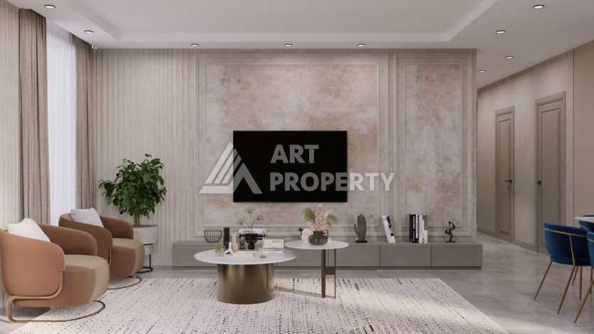 Бутик-комплекс с квартирами от 89 до 211 кв.м. Оба, Алания. - Ракурс 9