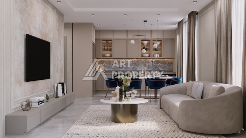 Бутик-комплекс с квартирами от 89 до 211 кв.м. Оба, Алания. - Ракурс 10