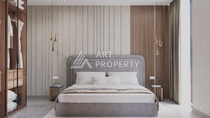 Бутик-комплекс с квартирами от 89 до 211 кв.м. Оба, Алания. - Ракурс 11