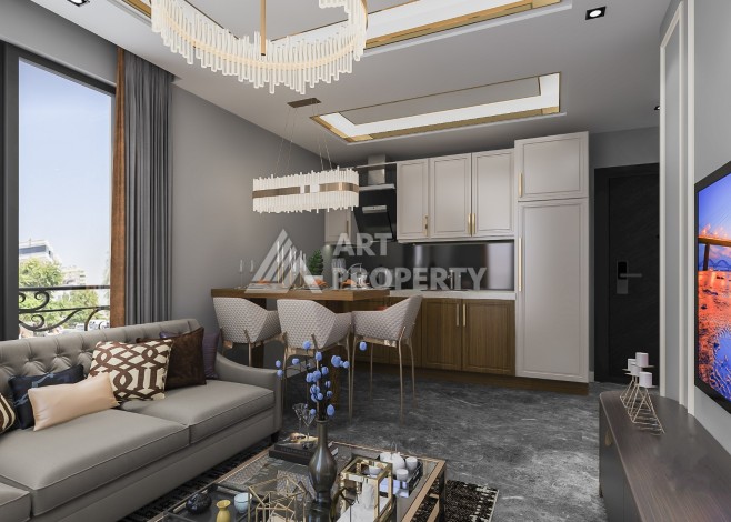 Квартиры 1+1 и дуплексы 3+1 по выгодной цене в Каргыджаке - Ракурс 30