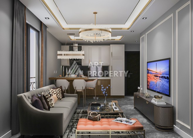 Квартиры 1+1 и дуплексы 3+1 по выгодной цене в Каргыджаке - Ракурс 32