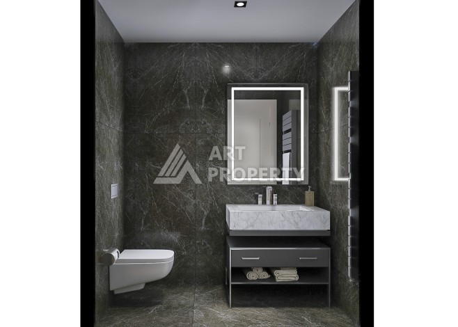 Квартиры 1+1 и дуплексы 3+1 по выгодной цене в Каргыджаке - Ракурс 38