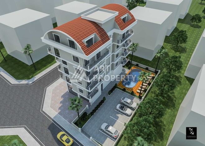 Квартиры 1+1 и дуплексы 3+1 по выгодной цене в Каргыджаке - Ракурс 39