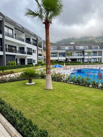 Дизайнерская квартира 2+1 с панорамным видом, 90 кв.м Тепе, Алания. - Ракурс 16