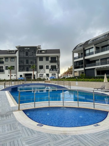 Дизайнерская квартира 2+1 с панорамным видом, 90 кв.м Тепе, Алания. - Ракурс 18