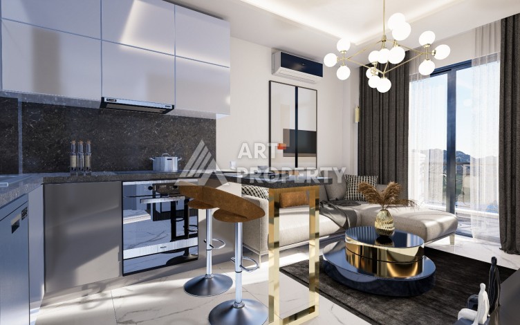 Квартира 1+1 в новом комплексе, Авсаллар, Алания - Ракурс 7