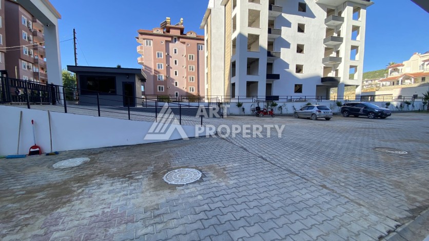 Двухуровневая квартира 2+1 с панорамным видом в Авсалларе, 120 кв.м. - Ракурс 35