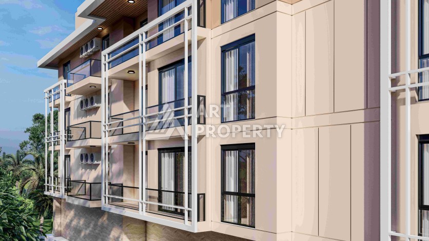 Современные квартиры 1+1, 2+1 и 3+1 в центре Алании. Выгодно! - Ракурс 5