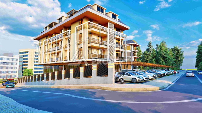 Современные квартиры 1+1, 2+1 и 3+1 в центре Алании. Выгодно! - Ракурс 6