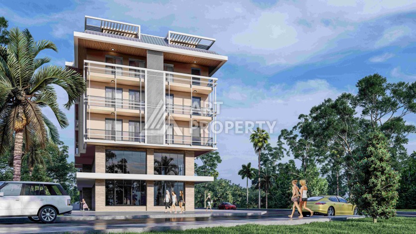 Современные квартиры 1+1, 2+1 и 3+1 в центре Алании. Выгодно! - Ракурс 22