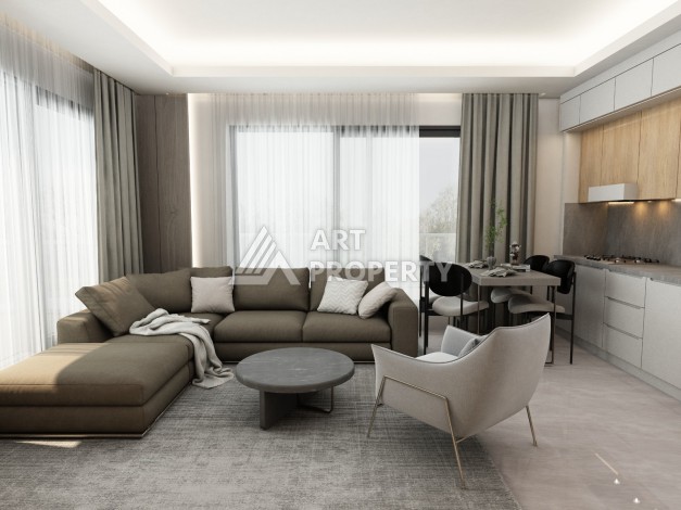 Современные квартиры 1+1, 2+1 и 3+1 в центре Алании. Выгодно! - Ракурс 31