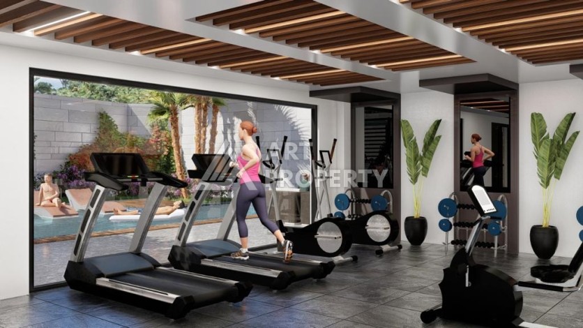 Современные квартиры 1+1, 2+1 и 3+1 в центре Алании. Выгодно! - Ракурс 34