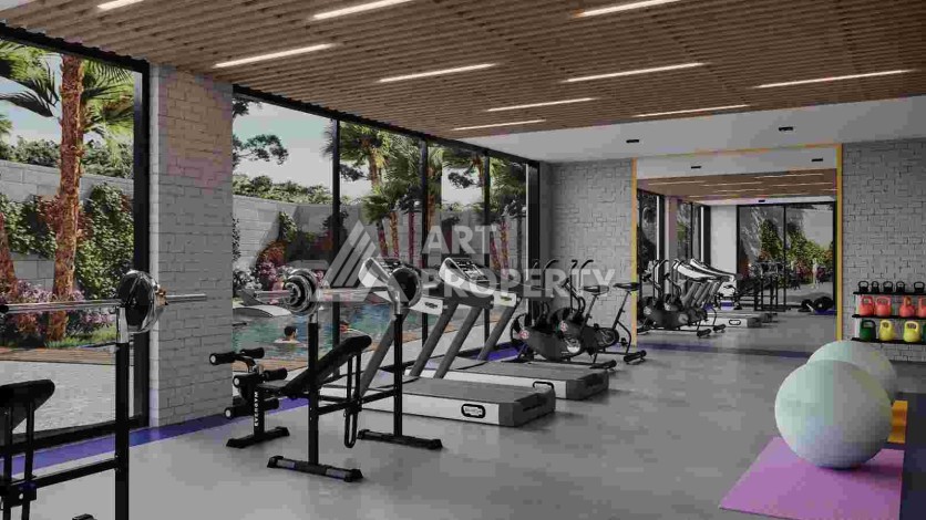 Современные квартиры 1+1, 2+1 и 3+1 в центре Алании. Выгодно! - Ракурс 37