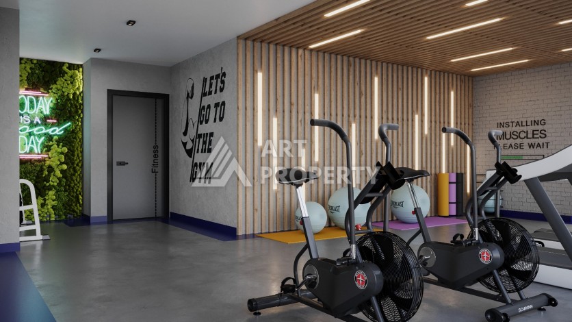 Современные квартиры 1+1, 2+1 и 3+1 в центре Алании. Выгодно! - Ракурс 38