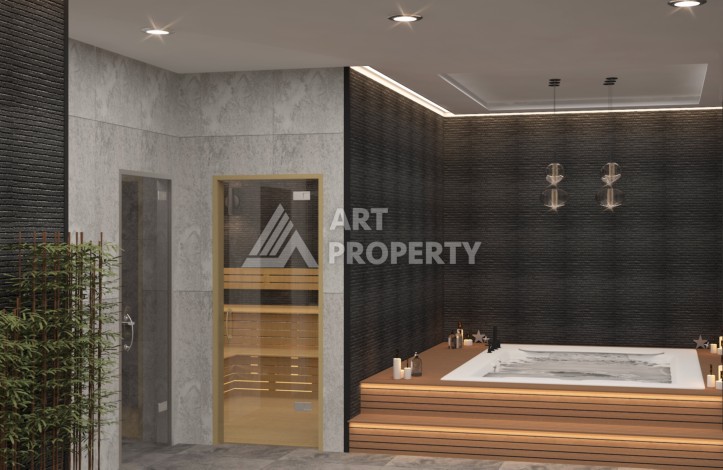 Современные квартиры 1+1, 2+1 и 3+1 в центре Алании. Выгодно! - Ракурс 41