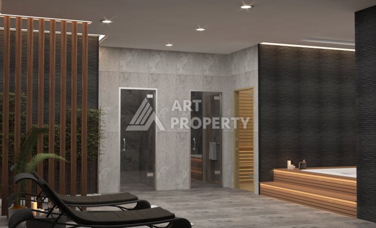 Современные квартиры 1+1, 2+1 и 3+1 в центре Алании. Выгодно! - Ракурс 42