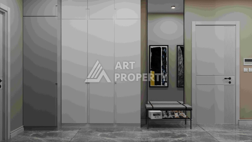 Современные квартиры 1+1, 2+1 и 3+1 в центре Алании. Выгодно! - Ракурс 46