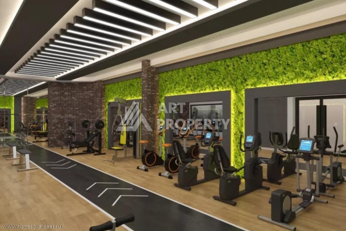 Квартира 1+1 в новом доме, 45 кв.м. Центр Махмутлара. - Ракурс 14