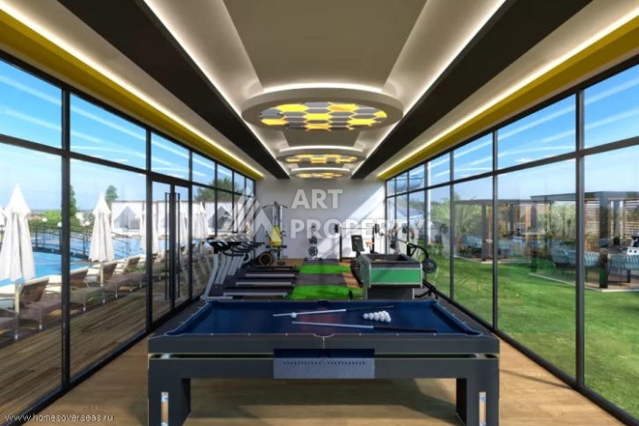 Квартира 1+1 в новом доме, 45 кв.м. Центр Махмутлара. - Ракурс 15