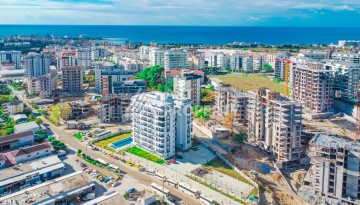 Светлая новая квартира 1+1 в Авсалларе, 55 кв.м - Ракурс 1