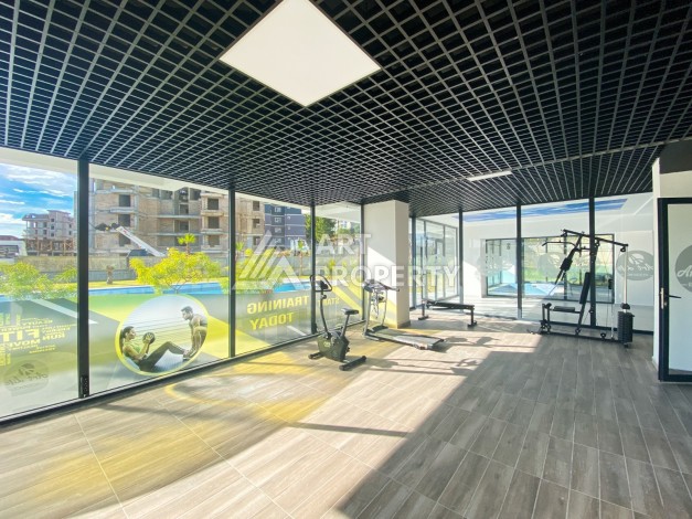 Светлая новая квартира 1+1 в Авсалларе, 55 кв.м - Ракурс 11