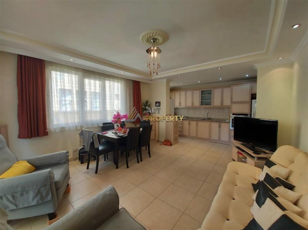 Меблированная трехкомнатная квартира в центре города в Аланье, 200 м2 - Ракурс 7