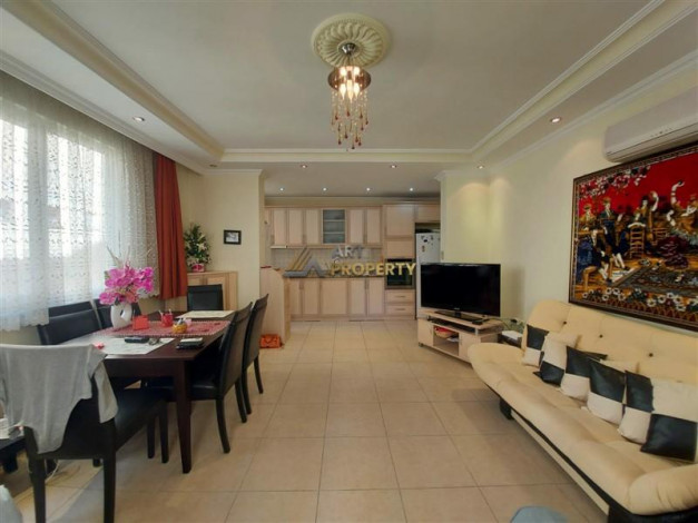 Меблированная трехкомнатная квартира в центре города в Аланье, 200 м2 - Ракурс 9