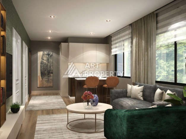 Уникальный оздоровительный проект для выгодных инвестиций с апартаментами от 37 до 92 кв.м. - Ракурс 35