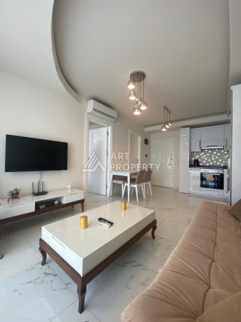 Меблированная квартира 1+1 в Авсалларе, 60 кв.м - Ракурс 12