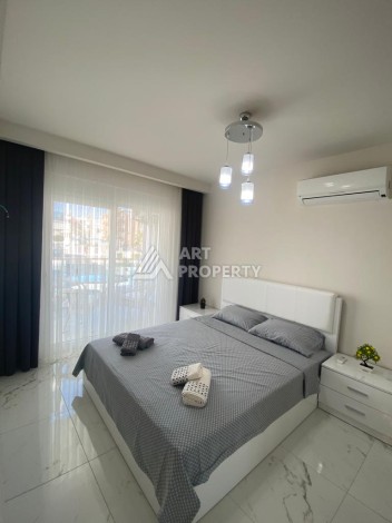 Меблированная квартира 1+1 в Авсалларе, 60 кв.м - Ракурс 20